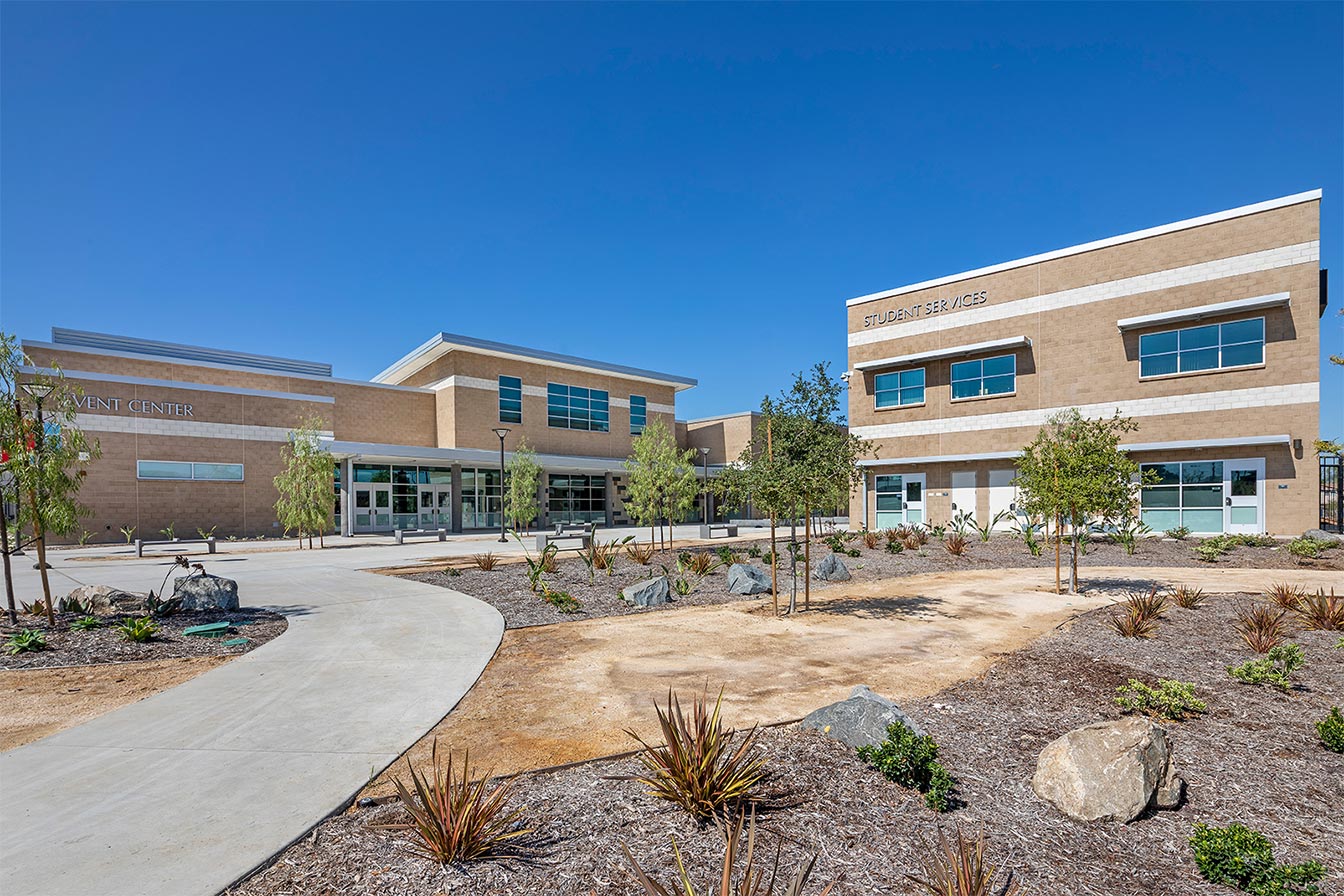 El Cajon Valley High School Administration And Events Buildings 